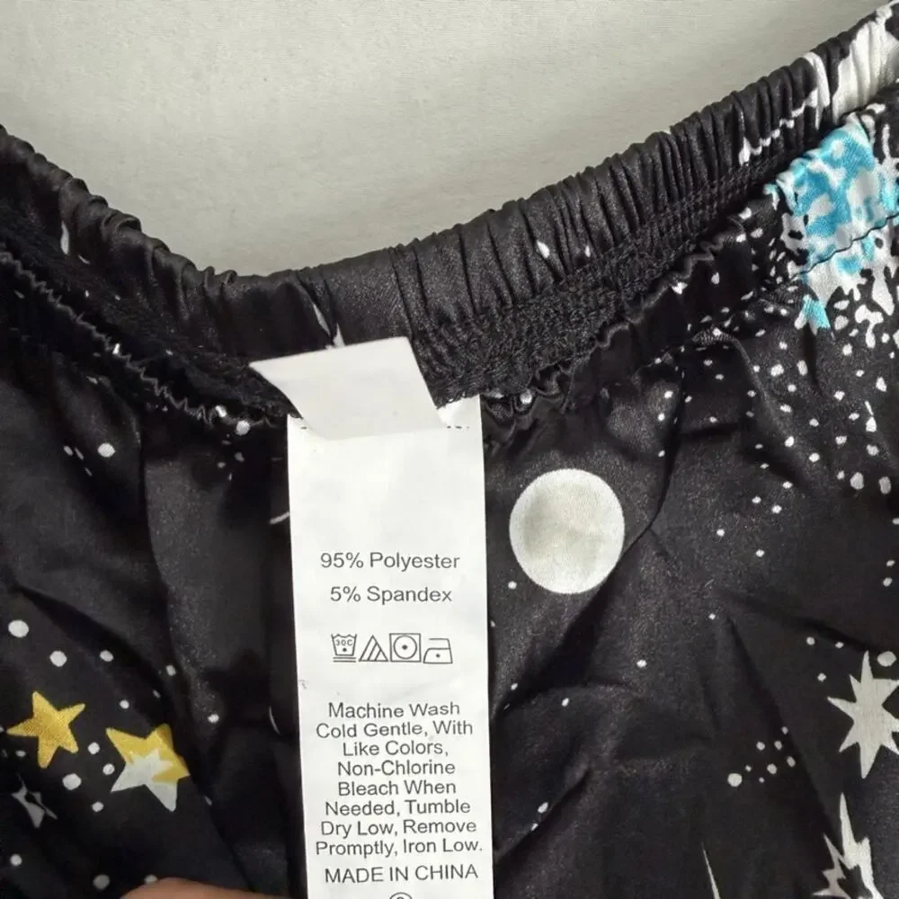 Lot of 2 Women’s Pajama Sets Size 5X Animal & Space Print
